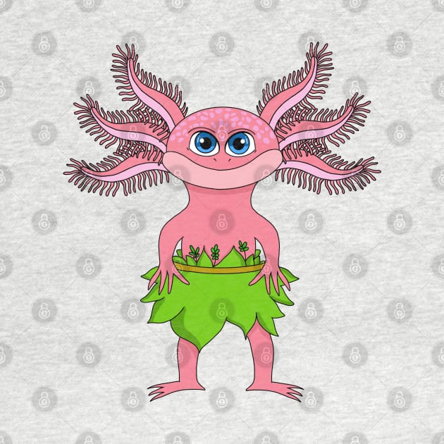 Axolotl Villager (2019) by garciajey